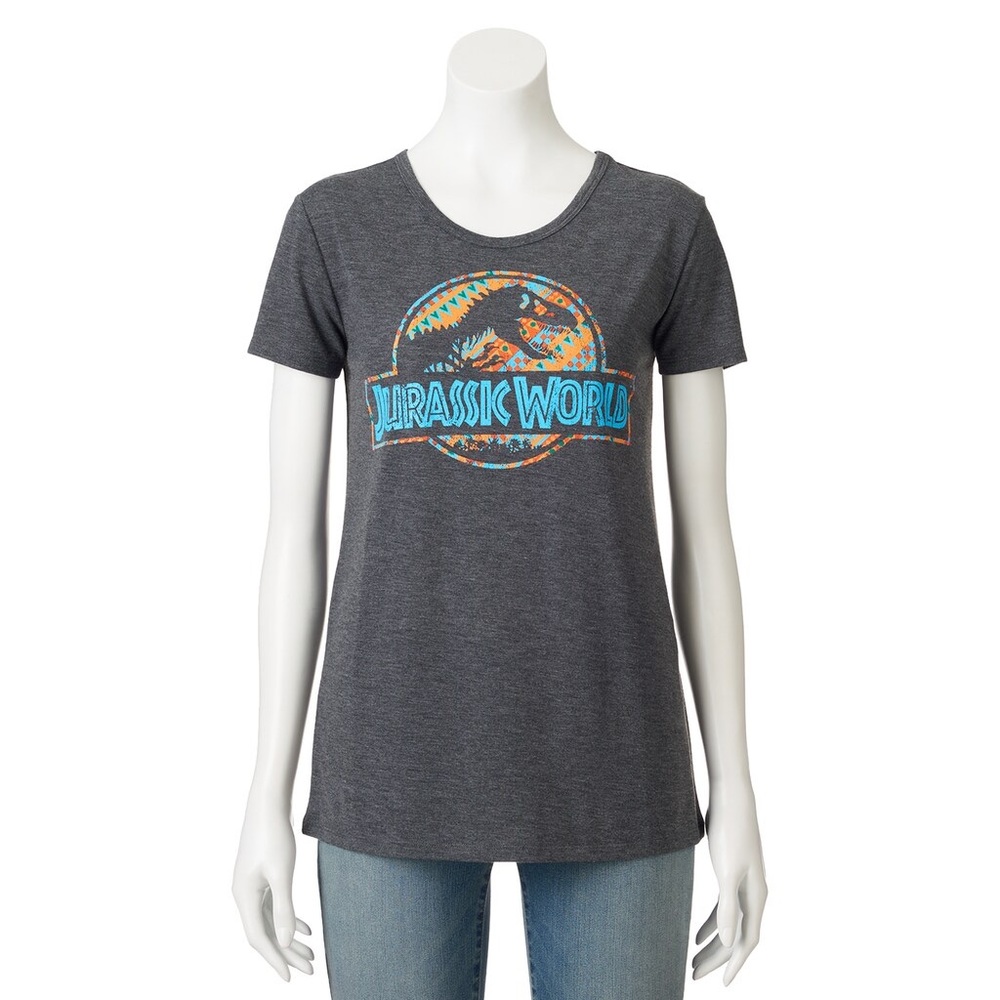 Juniors' Jurassic World Graphic T-Shirt